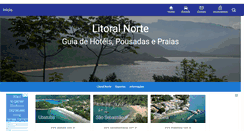 Desktop Screenshot of litoralnorte.com.br