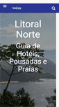 Mobile Screenshot of litoralnorte.com.br